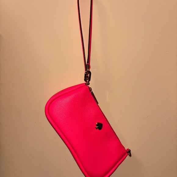 Kate Spade Kayla Convertible Wristlet in Wild Pink - Picture 3 of 4